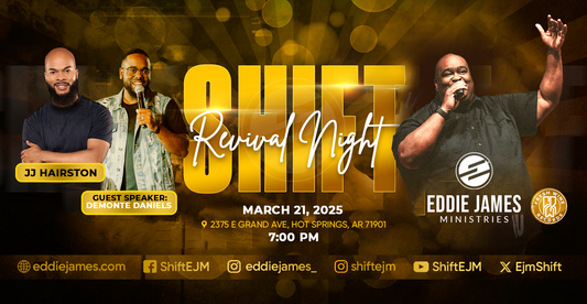 The Atmosphere Was Electric! JJ Hairston & Demonte Daniels Light Up Shift Revival Night with Eddie James!
